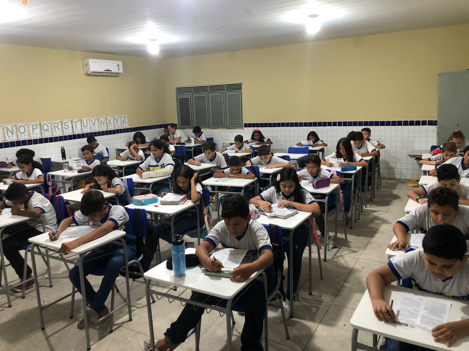 Escolas de Tibau realizaram o primeiro aulão simulado do SAEB para avaliação da Educação Básica