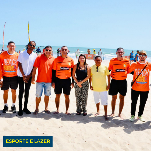 Fim de semana em Tibau é marcado com final do Campeonato 2023 do Beach Soccer