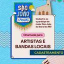 Cadastramento de artistas e bandas locais de Tibau já começou Cadastramento de artistas e bandas locais de Tibau já começou