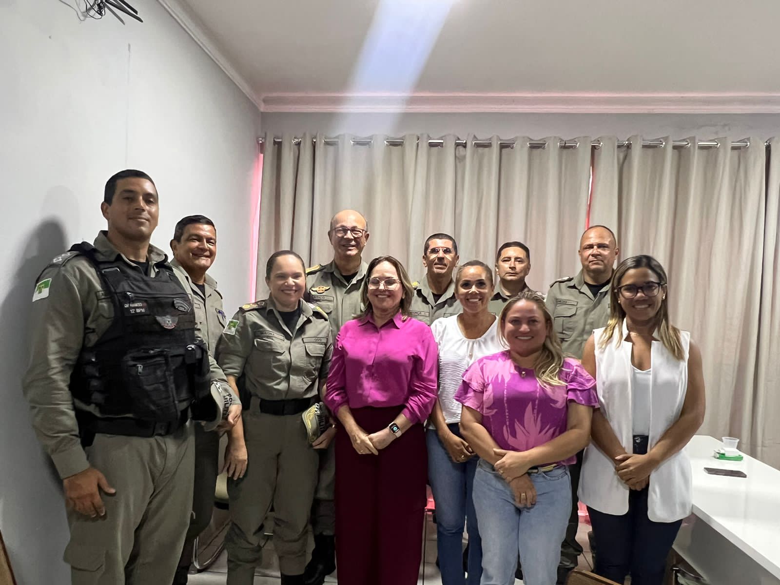 Prefeituras de Tibau, Areia Branca e Grossos se reúnem com a Polícia Militar para garantir um Carnaval mais seguro