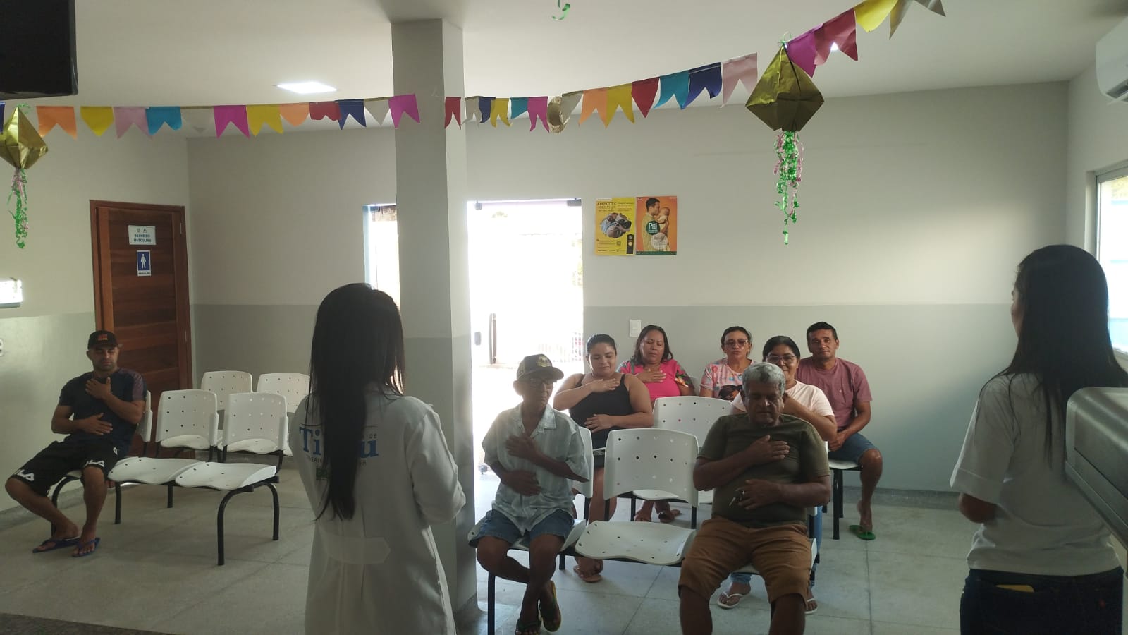 Secretaria de Saúde realizou ação sobre saúde do idoso em Gado Bravo
